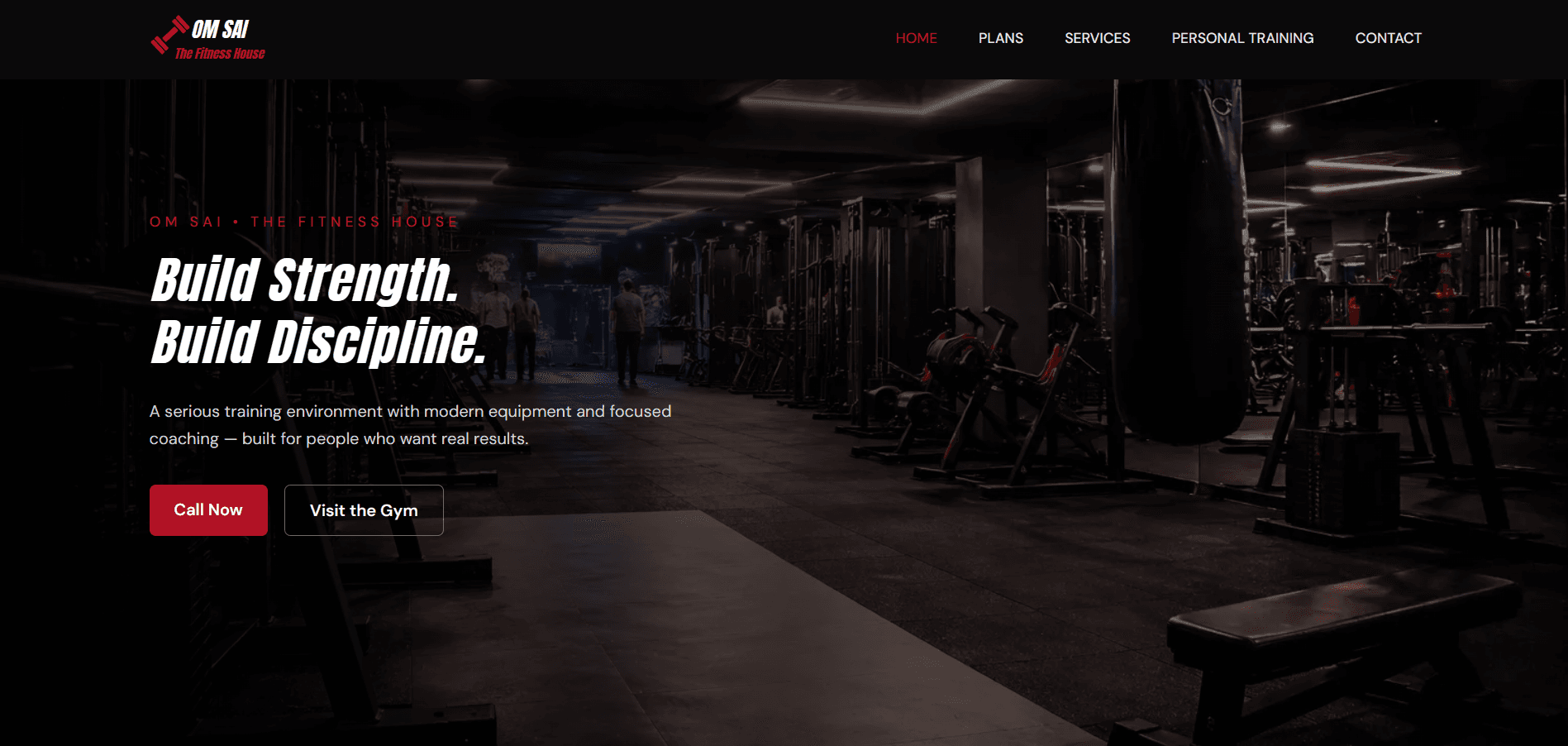 Gym Website